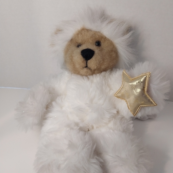 First And Main Snow Angel Bear Plush - Picture 2 of 6
